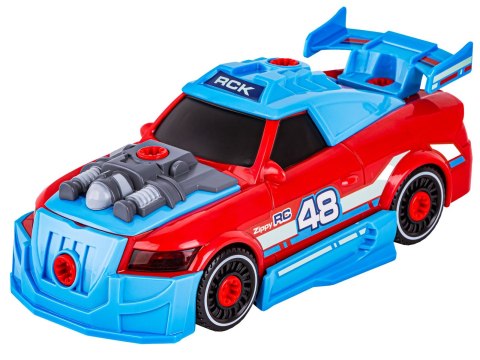 Sportowy Samochód do rozkręcania i skręcania 2w1 TUNING + Wkrętarka Sportowy Samochód do rozkręcania i skręcania 2w1 TUNING + Wkrętarka
