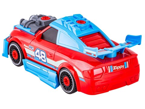 Sportowy Samochód do rozkręcania i skręcania 2w1 TUNING + Wkrętarka Sportowy Samochód do rozkręcania i skręcania 2w1 TUNING + Wkrętarka