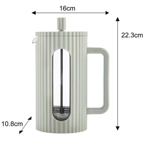 ZAPARZACZ TŁOKOWY DO KAWY/HERBATY 1000ml KLAUSBERG KB-7755 ZIELONY ZAPARZACZ TŁOKOWY DO KAWY/HERBATY 1000ml KLAUSBERG KB-7755 ZIELONY