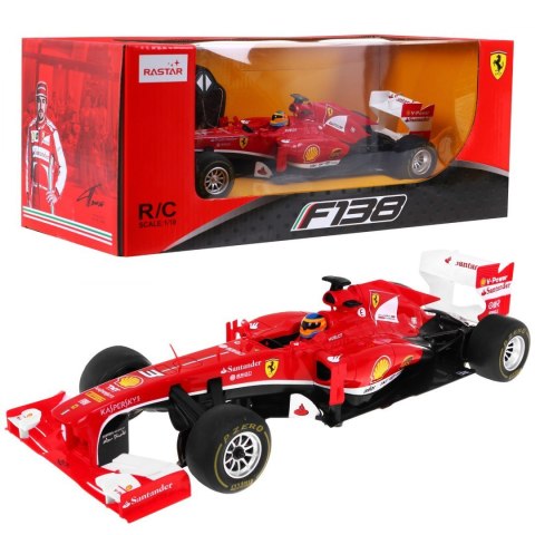 Ferrari F138 RASTAR model 1:18 Zdalnie sterowany bolid + pilot 2,4 GHz Ferrari F138 RASTAR model 1:18 Zdalnie sterowany bolid + pilot 2,4 GHz