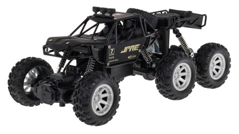 Metalowy crawler Rock Explorer 4x4 Zdalnie sterowany 1:18 Gumowe 6 kół Metalowy crawler Rock Explorer 4x4 Zdalnie sterowany 1:18 Gumowe 6 kół