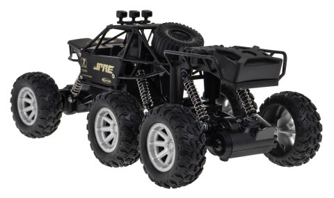 Metalowy crawler Rock Explorer 4x4 Zdalnie sterowany 1:18 Gumowe 6 kół Metalowy crawler Rock Explorer 4x4 Zdalnie sterowany 1:18 Gumowe 6 kół