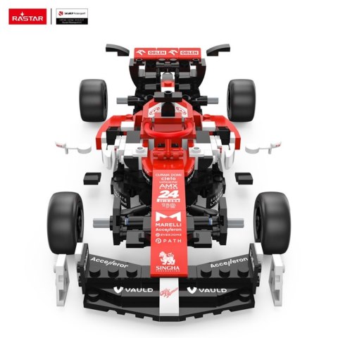 1: 24 Alfa Romeo F1 C42 340el. Klocki RASTAR 1: 24 Alfa Romeo F1 C42 340el. Klocki RASTAR