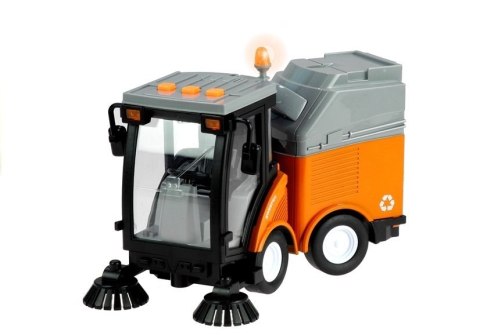Auto Śmieciarka Zamiatarka Jeździ Gra 1:16 Auto Śmieciarka Zamiatarka Jeździ Gra 1:16