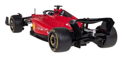 Ferrari F1 75 czerwony RASTAR model 1:12 Zdalnie sterowany bolid + Pilot 2,4 GHz + Naklejki Ferrari F1 75 czerwony RASTAR model 1:12 Zdalnie sterowany bolid + Pilot 2,4 GHz + Naklejki