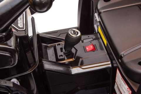 Pojazd MEGA Traktor D68 Z Przyczepką Żółty Pojazd MEGA Traktor D68 Z Przyczepką Żółty
