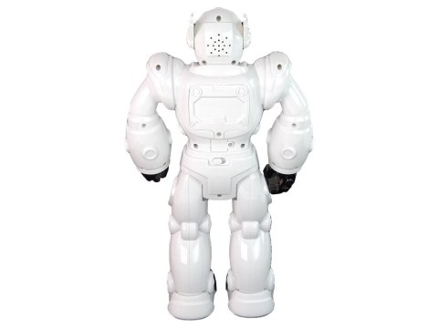 Robot Interaktywny Chodzi Dźwięk Świeci Biały Robot Interaktywny Chodzi Dźwięk Świeci Biały
