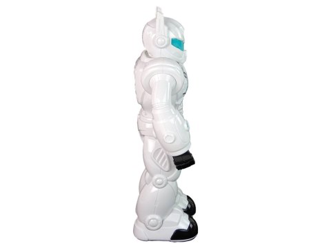 Robot Interaktywny Chodzi Dźwięk Świeci Biały Robot Interaktywny Chodzi Dźwięk Świeci Biały