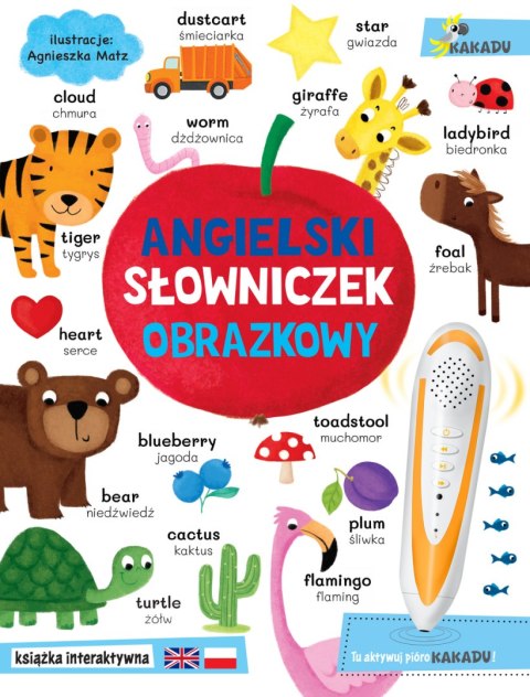 Angielski słowniczek obrazkowy. Książka interaktywna Angielski słowniczek obrazkowy. Książka interaktywna
