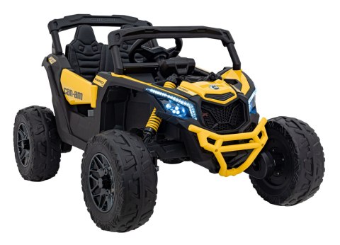 Auto Na Akumulator ATV CAN-AM Maverick Żółty Auto Na Akumulator ATV CAN-AM Maverick Żółty