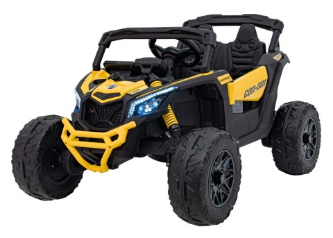 Auto Na Akumulator ATV CAN-AM Maverick Żółty Auto Na Akumulator ATV CAN-AM Maverick Żółty