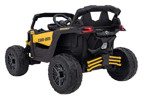 Auto Na Akumulator ATV CAN-AM Maverick Żółty Auto Na Akumulator ATV CAN-AM Maverick Żółty