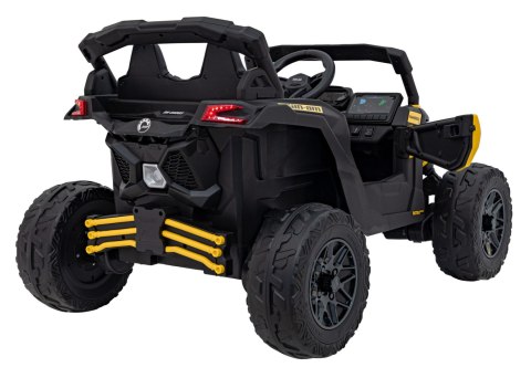 Auto Na Akumulator ATV CAN-AM Maverick Żółty Auto Na Akumulator ATV CAN-AM Maverick Żółty