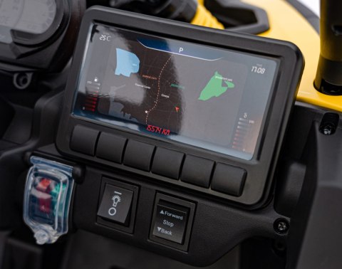 Auto Na Akumulator ATV CAN-AM Maverick Żółty Auto Na Akumulator ATV CAN-AM Maverick Żółty