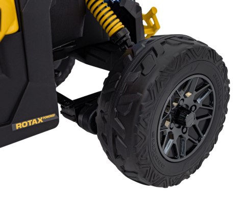 Auto Na Akumulator ATV CAN-AM Maverick Żółty Auto Na Akumulator ATV CAN-AM Maverick Żółty