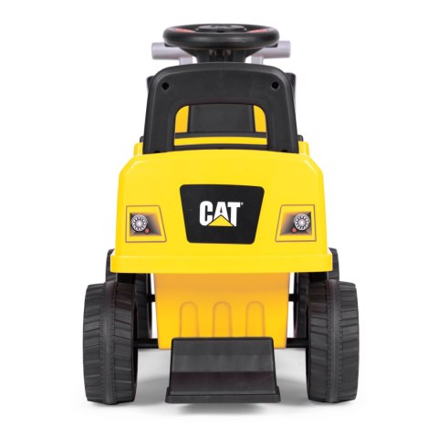 Jeździk koparka ładowarka Cat interaktywna kierownica dźwięki dla dzieci zółta Jeździk koparka ładowarka Cat interaktywna kierownica dźwięki dla dzieci zółta