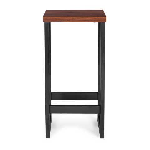 Stołek barowy nowoczesne krzesło barowe taboret metal MDF ModernHome Stołek barowy nowoczesne krzesło barowe taboret metal MDF ModernHome