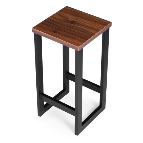 Stołek barowy nowoczesne krzesło barowe taboret metal MDF ModernHome Stołek barowy nowoczesne krzesło barowe taboret metal MDF ModernHome