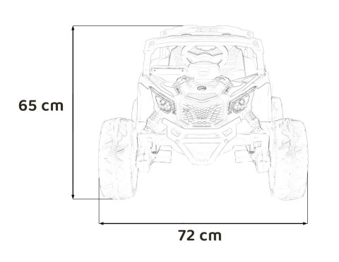 Pojazd ATV CAN-AM Maverick Pomarańczowy Pojazd ATV CAN-AM Maverick Pomarańczowy