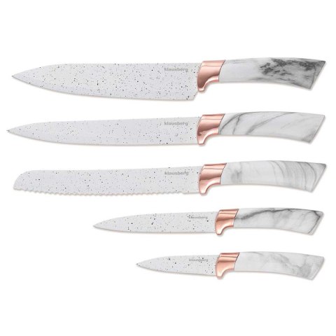 ZESTAW 5 NOŻY KUCHENNYCH W BLOKU KINGHOFF KH-7769 ZESTAW 5 NOŻY KUCHENNYCH W BLOKU KINGHOFF KH-7769