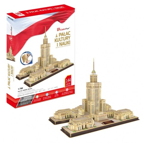 CUBIC FUN PUZZLE 3D PAŁAC KULTURY I NAUKI - MC224H CUBIC FUN PUZZLE 3D PAŁAC KULTURY I NAUKI - MC224H