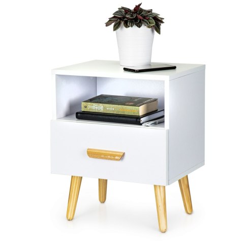 Szafka nocna szuflada stolik nocny ModernHome Szafka nocna szuflada stolik nocny ModernHome