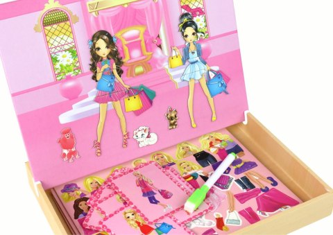 Zestaw Edukacyjnych Puzzli Magnetycznych Z Motywem Barbie Zestaw Edukacyjnych Puzzli Magnetycznych Z Motywem Barbie