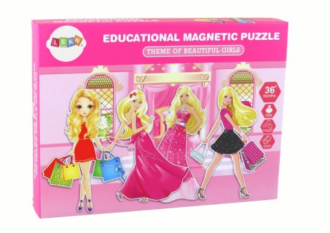 Zestaw Edukacyjnych Puzzli Magnetycznych Z Motywem Barbie Zestaw Edukacyjnych Puzzli Magnetycznych Z Motywem Barbie