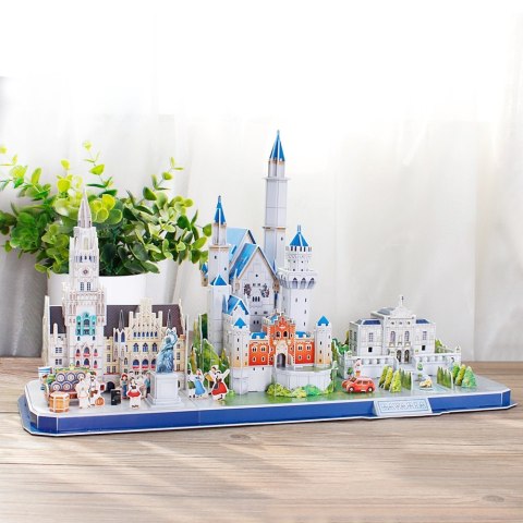 CUBIC FUN PUZZLE 3D CITY LINE BAVARIA- MC267H CUBIC FUN PUZZLE 3D CITY LINE BAVARIA- MC267H