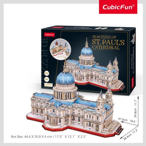 CUBIC FUN PUZZLE 3D KATEDRA ŚW. PAWŁA W LONDYNIE - MC270h CUBIC FUN PUZZLE 3D KATEDRA ŚW. PAWŁA W LONDYNIE - MC270h