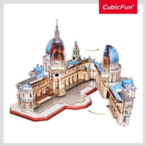 CUBIC FUN PUZZLE 3D KATEDRA ŚW. PAWŁA W LONDYNIE - MC270h CUBIC FUN PUZZLE 3D KATEDRA ŚW. PAWŁA W LONDYNIE - MC270h