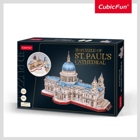 CUBIC FUN PUZZLE 3D KATEDRA ŚW. PAWŁA W LONDYNIE - MC270h CUBIC FUN PUZZLE 3D KATEDRA ŚW. PAWŁA W LONDYNIE - MC270h