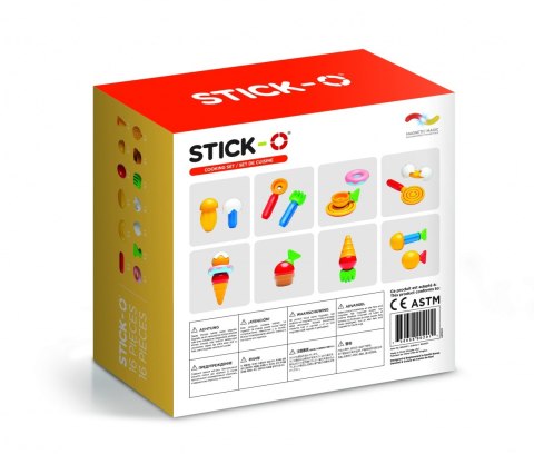 STICK-O ZESTAW DO GOTOWANIA 16 EL. STICK-O ZESTAW DO GOTOWANIA 16 EL.