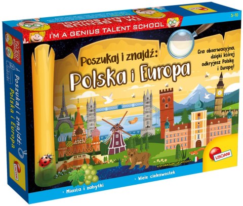 LISCIANI I"M GENIUS POSZUKAJ ZNAJDŹ POLSKA -EUROPA LISCIANI I"M GENIUS POSZUKAJ ZNAJDŹ POLSKA -EUROPA