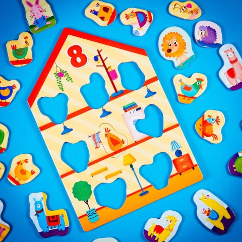 LISCIANI LIFE SKILLS DOMKI Z CYFRAMI LISCIANI LIFE SKILLS DOMKI Z CYFRAMI