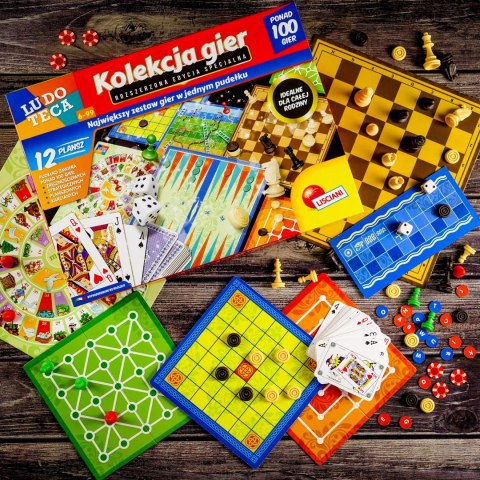 LISCIANI LUDOTECA ZESTAW 100 GIER LISCIANI LUDOTECA ZESTAW 100 GIER