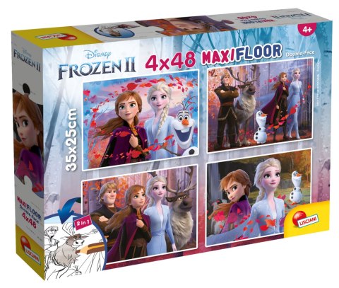 LISCIANI PUZZLE SUPERMAXI 4 X 48 EL. KRAINA LODU 2 LISCIANI PUZZLE SUPERMAXI 4 X 48 EL. KRAINA LODU 2