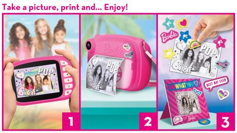 LISCIANI BARBIE PRINT CAM (GTU_06 JPK) LISCIANI BARBIE PRINT CAM (GTU_06 JPK)