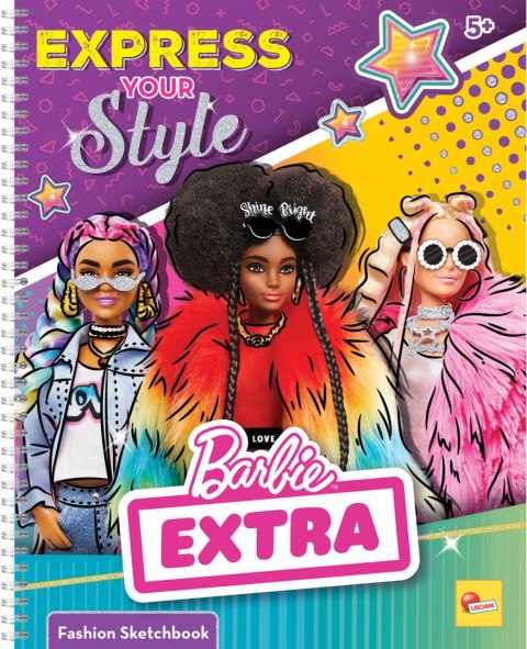 LISCIANI BARBIE SKETCH BOOK EXPRESS YOUR STYLE LISCIANI BARBIE SKETCH BOOK EXPRESS YOUR STYLE