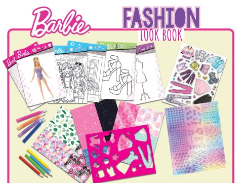 LISCIANI BARBIE SKETCH BOOK FASHION LOOK BOOK LISCIANI BARBIE SKETCH BOOK FASHION LOOK BOOK