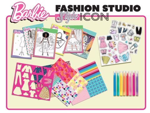 LISCIANI BARBIE SKETCH BOOK STYLE ICON FASHION STUDIO LISCIANI BARBIE SKETCH BOOK STYLE ICON FASHION STUDIO