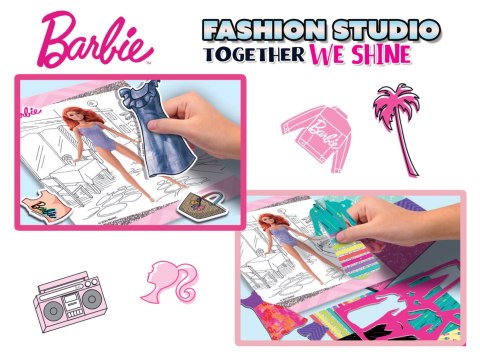 LISCIANI BARBIE SKETCH BOOK TOGETHER FASHION STUDIO LISCIANI BARBIE SKETCH BOOK TOGETHER FASHION STUDIO