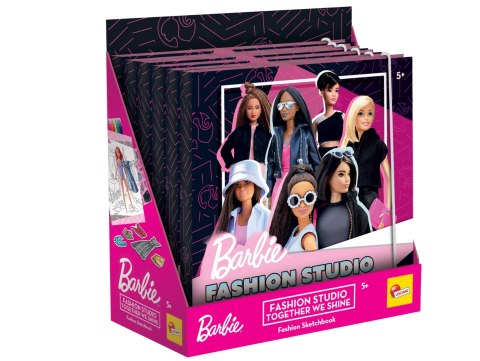 LISCIANI BARBIE SKETCH BOOK TOGETHER FASHION STUDIO LISCIANI BARBIE SKETCH BOOK TOGETHER FASHION STUDIO