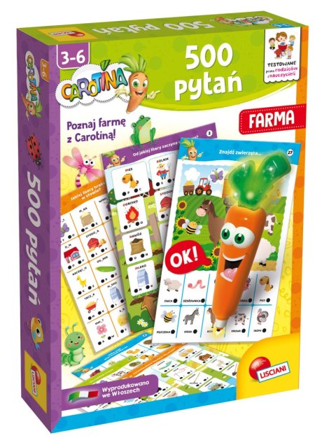 LISCIANI CAROTINA 500 PYTAŃ FARMA LISCIANI CAROTINA 500 PYTAŃ FARMA