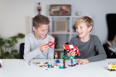 PLUS-PLUS BASIC NAUCZ SIĘ BUDOWAĆ SUPERZESTAW - 1200 ELEMENTÓW PLUS-PLUS BASIC NAUCZ SIĘ BUDOWAĆ SUPERZESTAW - 1200 ELEMENTÓW
