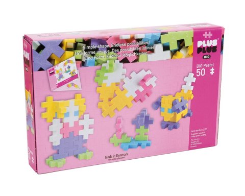 PLUS-PLUS BIG ZESTAW PASTELOWY - 50 ELEMENTÓW PLUS-PLUS BIG ZESTAW PASTELOWY - 50 ELEMENTÓW