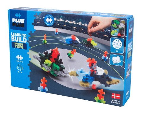 PLUS-PLUS NAUCZ SIĘ BUDOWAĆ SPINNERY- 200 ELEMENTÓW PLUS-PLUS NAUCZ SIĘ BUDOWAĆ SPINNERY- 200 ELEMENTÓW