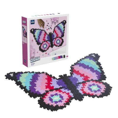 PLUS-PLUS PUZZLE BY NUMBER MOTYL - 800 ELEMENTÓW PLUS-PLUS PUZZLE BY NUMBER MOTYL - 800 ELEMENTÓW