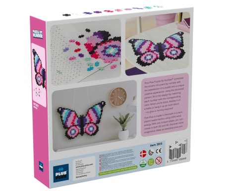 PLUS-PLUS PUZZLE BY NUMBER MOTYL - 800 ELEMENTÓW PLUS-PLUS PUZZLE BY NUMBER MOTYL - 800 ELEMENTÓW