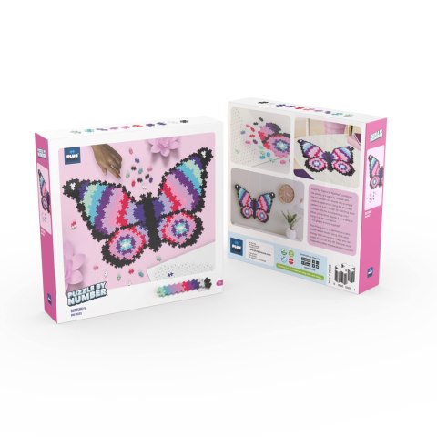 PLUS-PLUS PUZZLE BY NUMBER MOTYL - 800 ELEMENTÓW PLUS-PLUS PUZZLE BY NUMBER MOTYL - 800 ELEMENTÓW